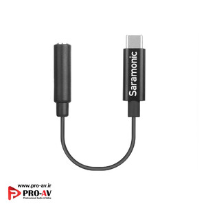 مبدل جک 3.5 ميلی متری به تایپ‌سی Type-c مدل SR-C2003