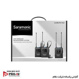 میکروفون بی سیم با دو فرستنده