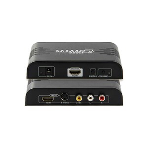 مبدل AV / S-Video همراه با صدای استریو به HDMI برند lenkeng مدل LKV363A