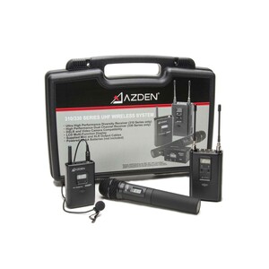 میکروفن بی‌ سیم دو کانال AZDEN مدل 330LH