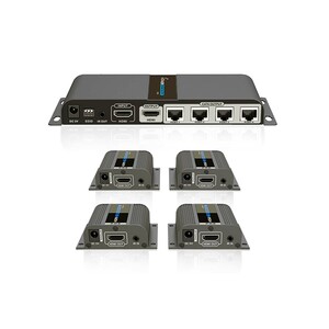 اسپلیتر اکستندر ۱به ۴ HDMI لنکنگ مدل LKV714PRO