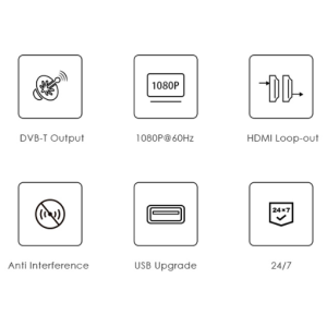 مبدل HDMI به DVB-T مدل LKV479P V2.0
