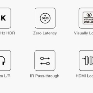 اکستندر HDMI 4K@60Hz HDR مدل LKV565P 