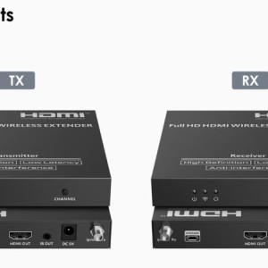 اکستندر HDMI بی‌سیم 1 به 4 مدل LKV655-V2.0