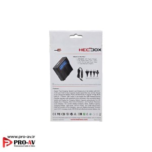شارژر باتری دوگانه هدباکس Hedbox Dual Simultaneous Battery Charger