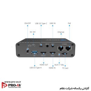 انکودر و دیکودر تحت شبکه Kiloview N60