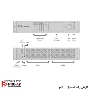ماتریس سوئیچر بلک مجیک Blackmagic Videohub 40x40 12G
