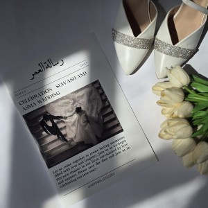 روزنامه عروسی با چاپ عکس دلخواه