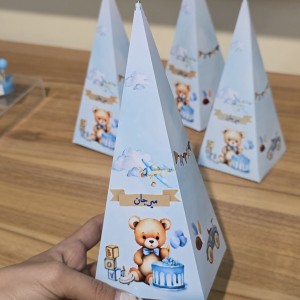 باکس مثلثی گیفت تم پسرونه