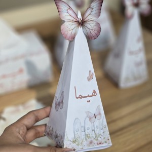 باکس مثلثی گیفت تم دخترونه