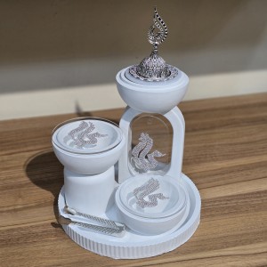 ست ۴ تیکه بخورسوز بتنی