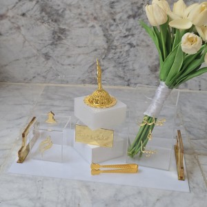 ست ۴ تیکه بخورسوز سه طبقه