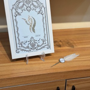 پک قاب عقد ملیله کاری و خودکار