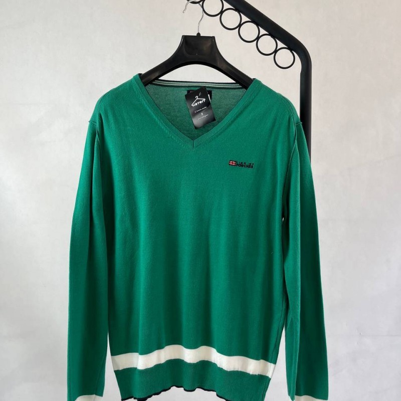 پولوشرت مردانه یقه هفت، رنگ سبز برند PORCHES