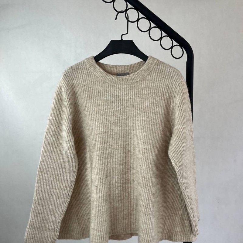 بافت زنانه خاکی بافت نرم - استایل جذاب و راحت برای روزهای سرد