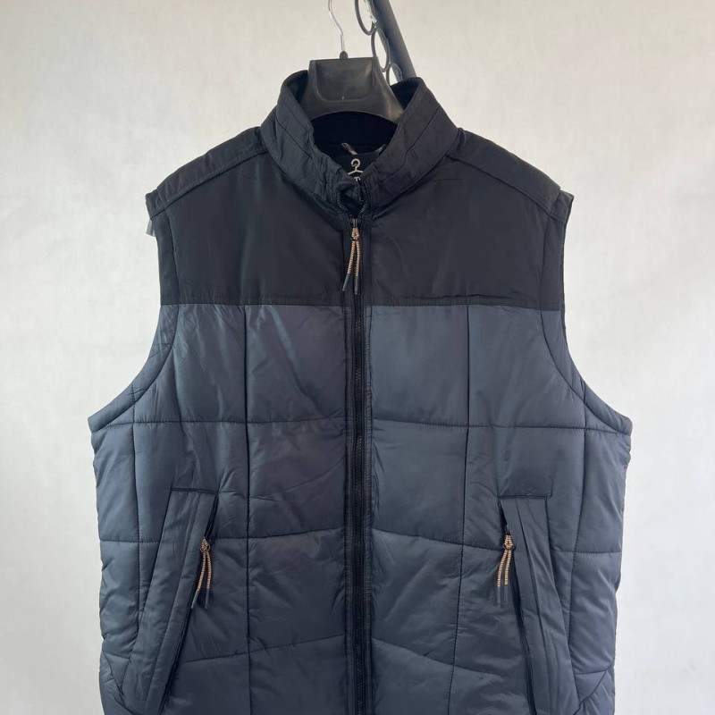 جلیقه مردانه سبک و گرم مشکی برند MANTARAY