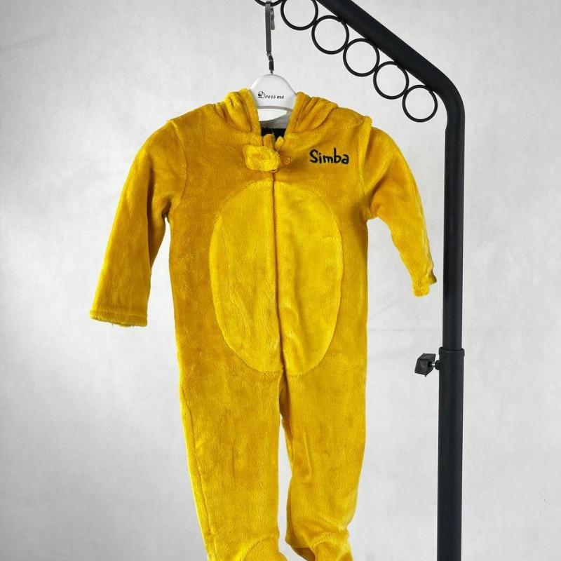 سرهمی نوزادی طرح Simba زرد