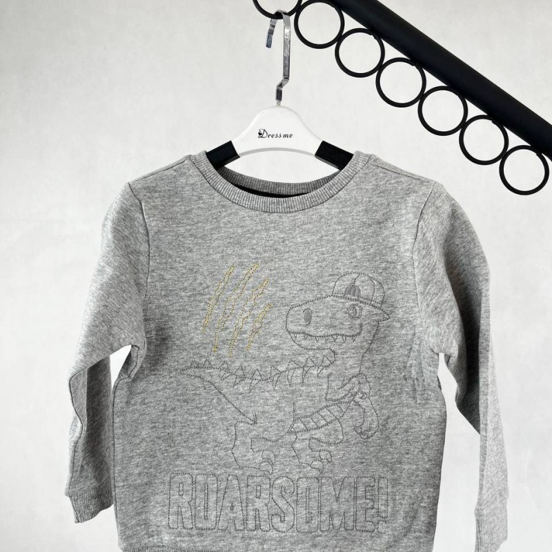 دورس بچگانه طوسی طرح دایناسور