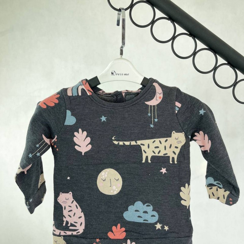 دورس بچگانه ذغالی طرح فانتزی حیوانات