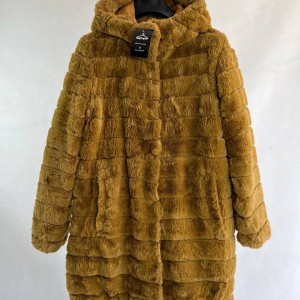 پالتو خز دخترانه کلاه دار