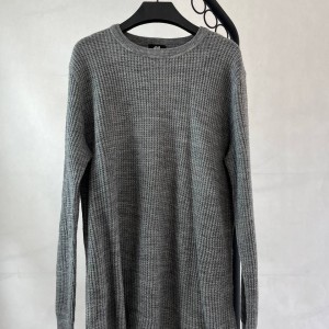 پولوشرت مردانه طرح بافت، رنگ خاکی برند H&M