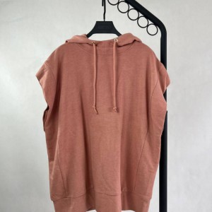 سویشرت آستین کوتاه صورتی خاکی - راحتی و استایل تابستانه