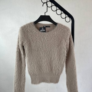 بافت زنانه کرم بافت پشمی - نرمی و راحتی برای استایل روزانه