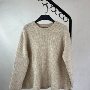 بافت زنانه خاکی بافت نرم - استایل جذاب و راحت برای روزهای سرد