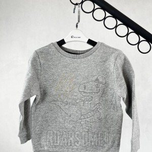 دورس بچگانه طوسی طرح دایناسور