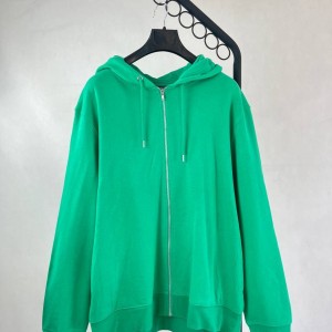 هودی زیپ دار مردانه اومنی مدل سبز نعنایی برند PRIMAX