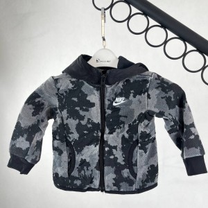 سویشرت بچگانه طوسی طرح ارتشی برند NIKE