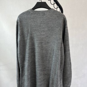 پولوشرت مردانه طرح بافت، رنگ خاکی