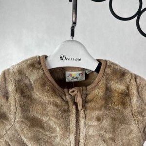 سرهمی تدی نوزادی قهوه‌ای مدل دایناسور