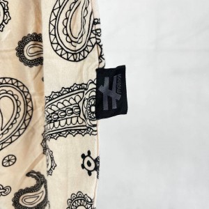 سرهمی نخی نوزادی طرح پیزلی کرم