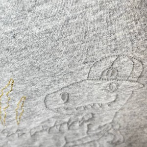 دورس بچگانه طوسی طرح دایناسور