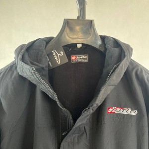 کاپشن  کلاه داره مردانه مشکی