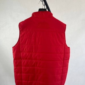 جلیقه مردانه قرمز پفی