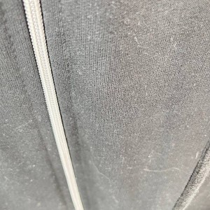 سویشرت زیپ‌دار مشکی