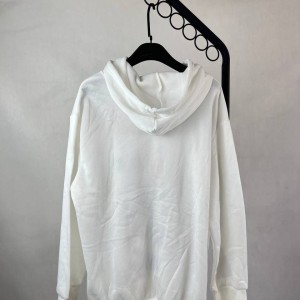 هودی سفید گرافیکی