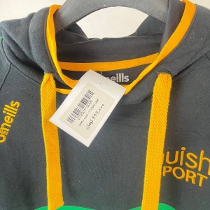 هودی مردانه مدل دو رنگ مشکی سبز