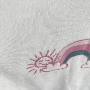 ست بلوز و شلوار نوزادی طرح رنگین‌کمان