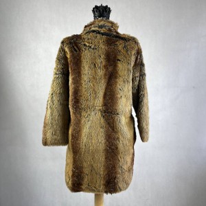 پالتو خز اصل نرم و محکم با آستر ابریشم مصنوعی