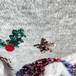 تونیک بافت دخترانه یونیکورن پولکی برند TU kids