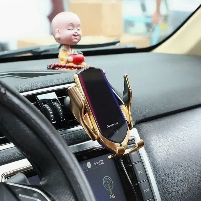 پایه نگهدارنده و شارژر بی سیم گوشی موبایل مدل R1