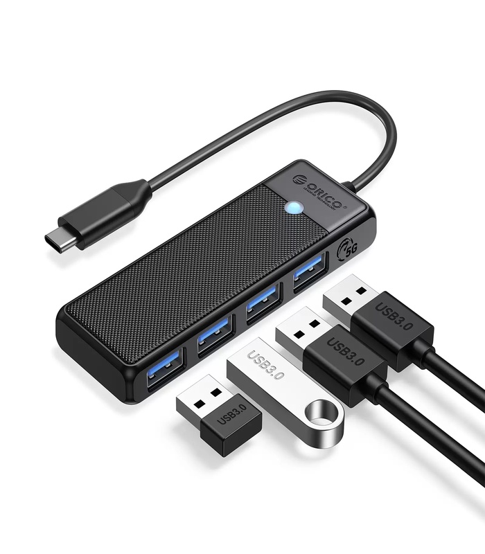 هاب 4 پورت تایپ سی اوریکو مدل PAPW4A-C3
