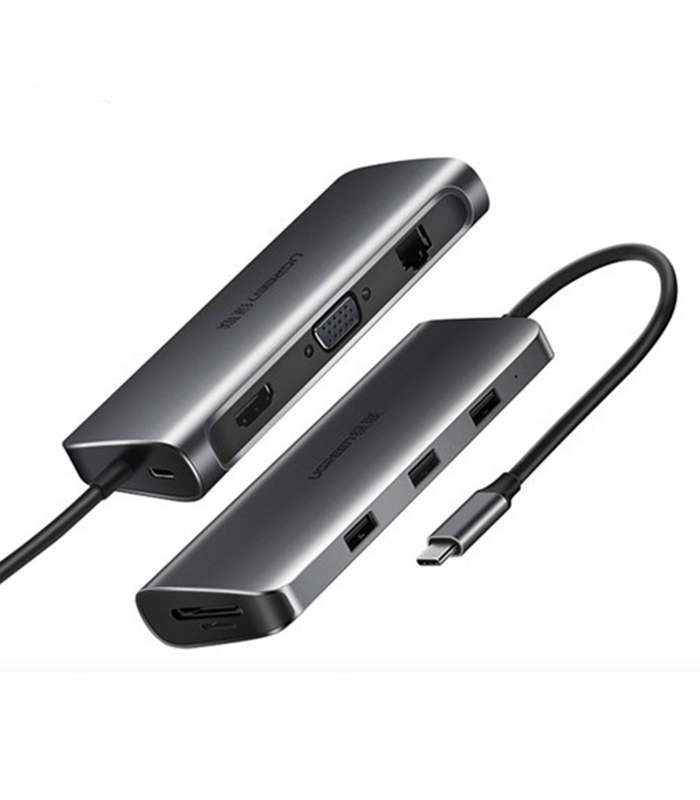 هاب 9 پورت تایپ سی 100 وات یوگرین CM179 40873