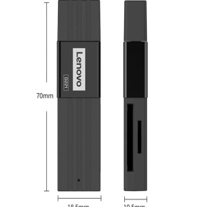 ابعاد رم ریدر لنوو Lenovo Thinkplus D221