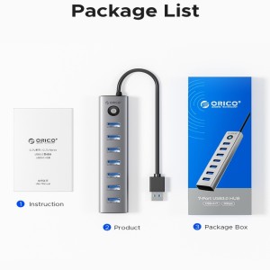 هاب 7 پورت USB 3.0 اوریکو مدل CL7U-U3