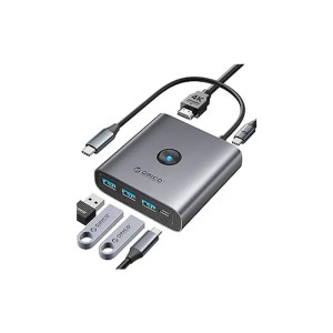 هاب 6 پورت تایپ سی اوریکو مدل FAX3-6PR