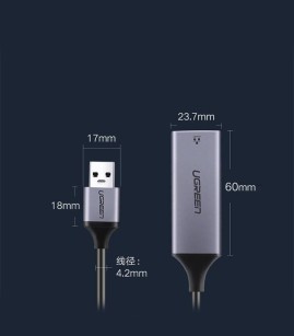 مبدل USB به Ethernet یوگرین CM209 50922